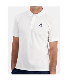 polo le coq sportif bianco 1