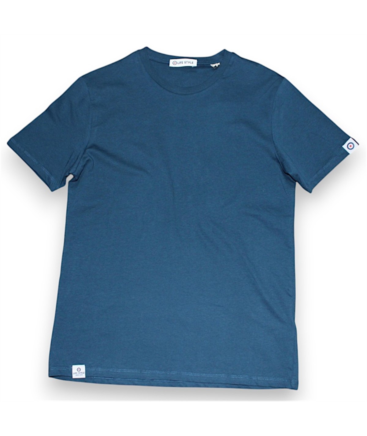 t-shirt blu ottanio 1