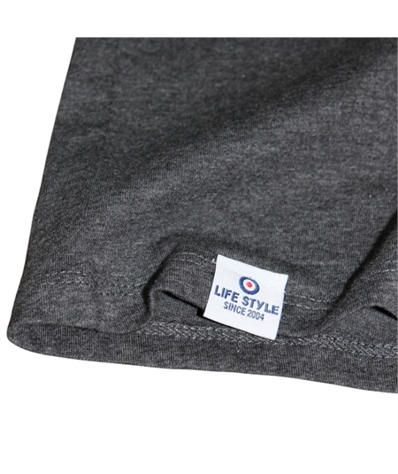 t-shirt grigio melange 3