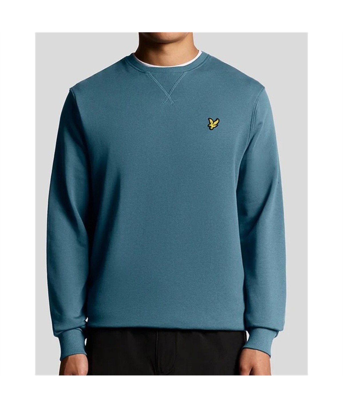 ml424 felpa giro crew neck lyle scott 1