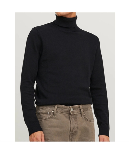 12157417 maglia collo alto nero 1