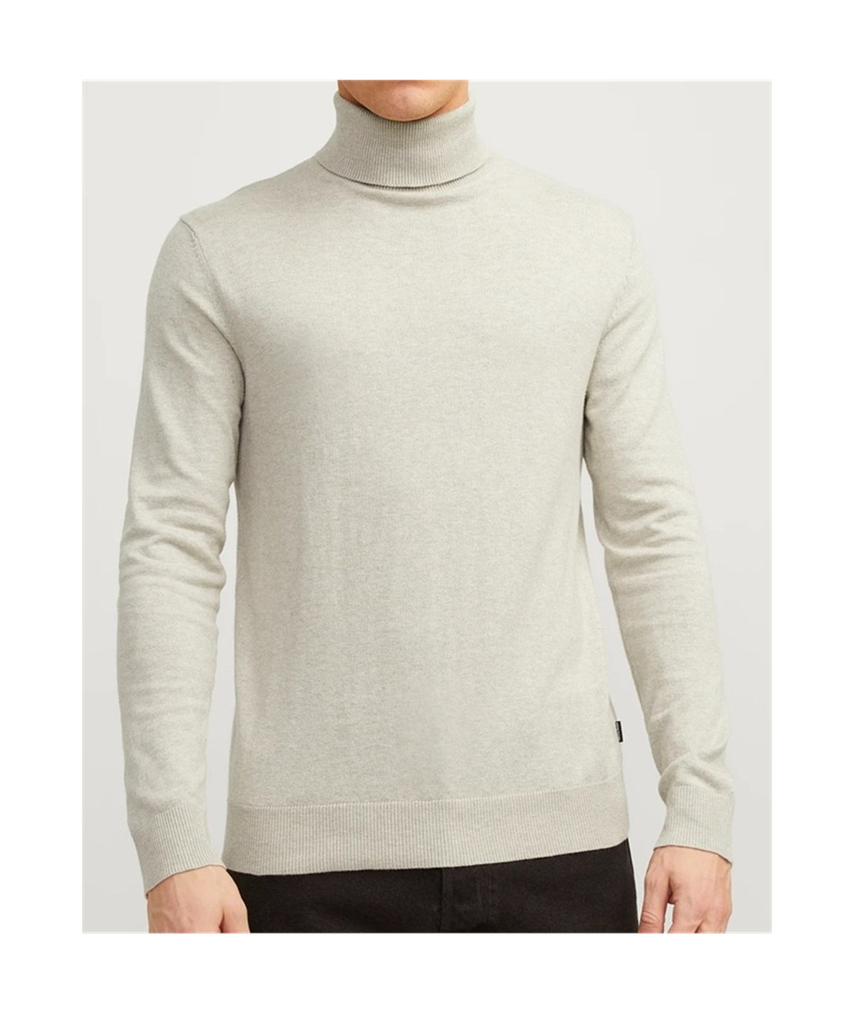 12157417 maglia collo alto beige 1