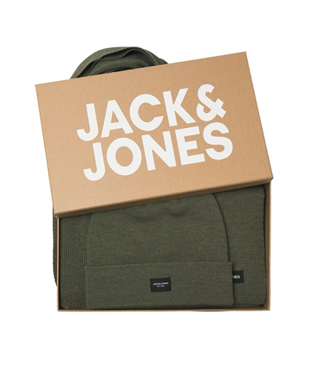 12102728_VE pack sciarpa cappello jack jones 0