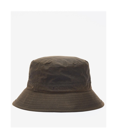 MHA0001OL71 bucket wax barbour olive 1