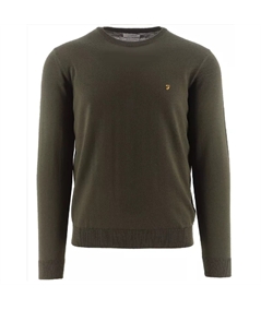 f4gf4081 maglia lana made in italy farah evergreen