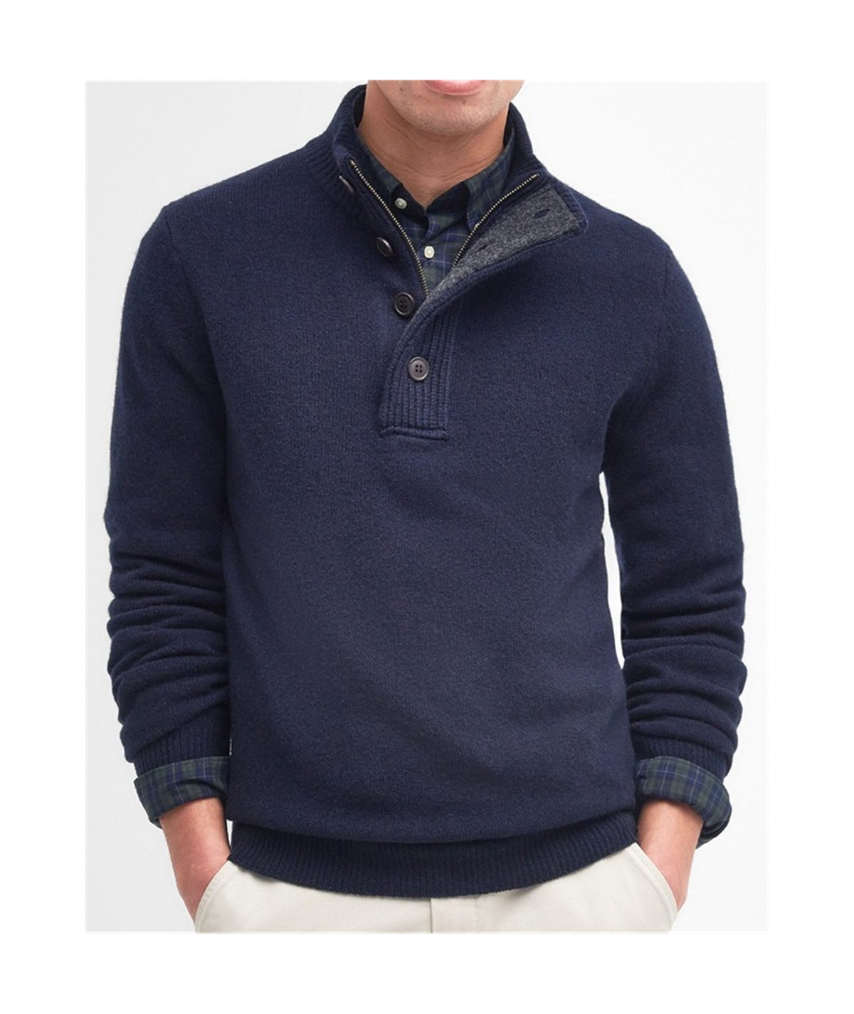 MKN0585NY91maglia 1 4 zip barbour 1 MKN0585NY91maglia 1 4 zip barbour 1