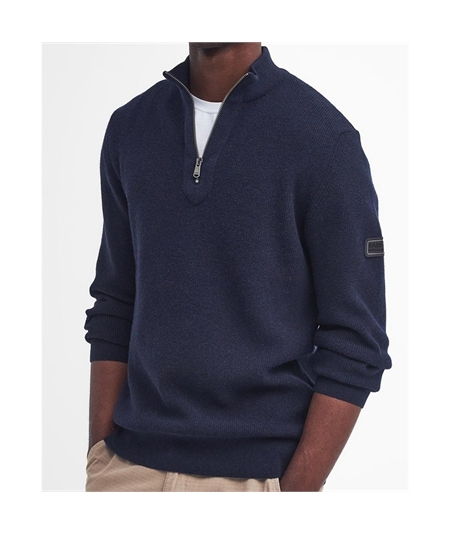 mkn1612ny91 maglia mezza zip barbour international 1