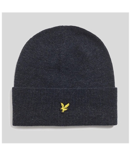 HE2314A berretto lana lyle scott blu 1