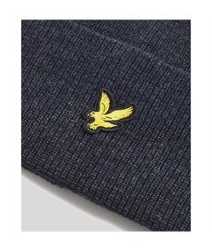 HE2314A berretto lana lyle scott blu 2