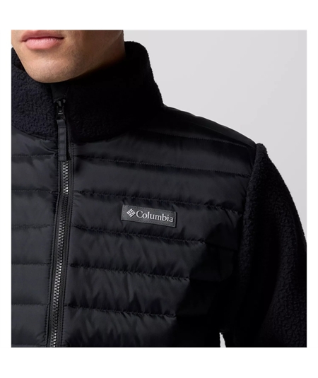 2138362013 giacca hybrid columbia nero 2