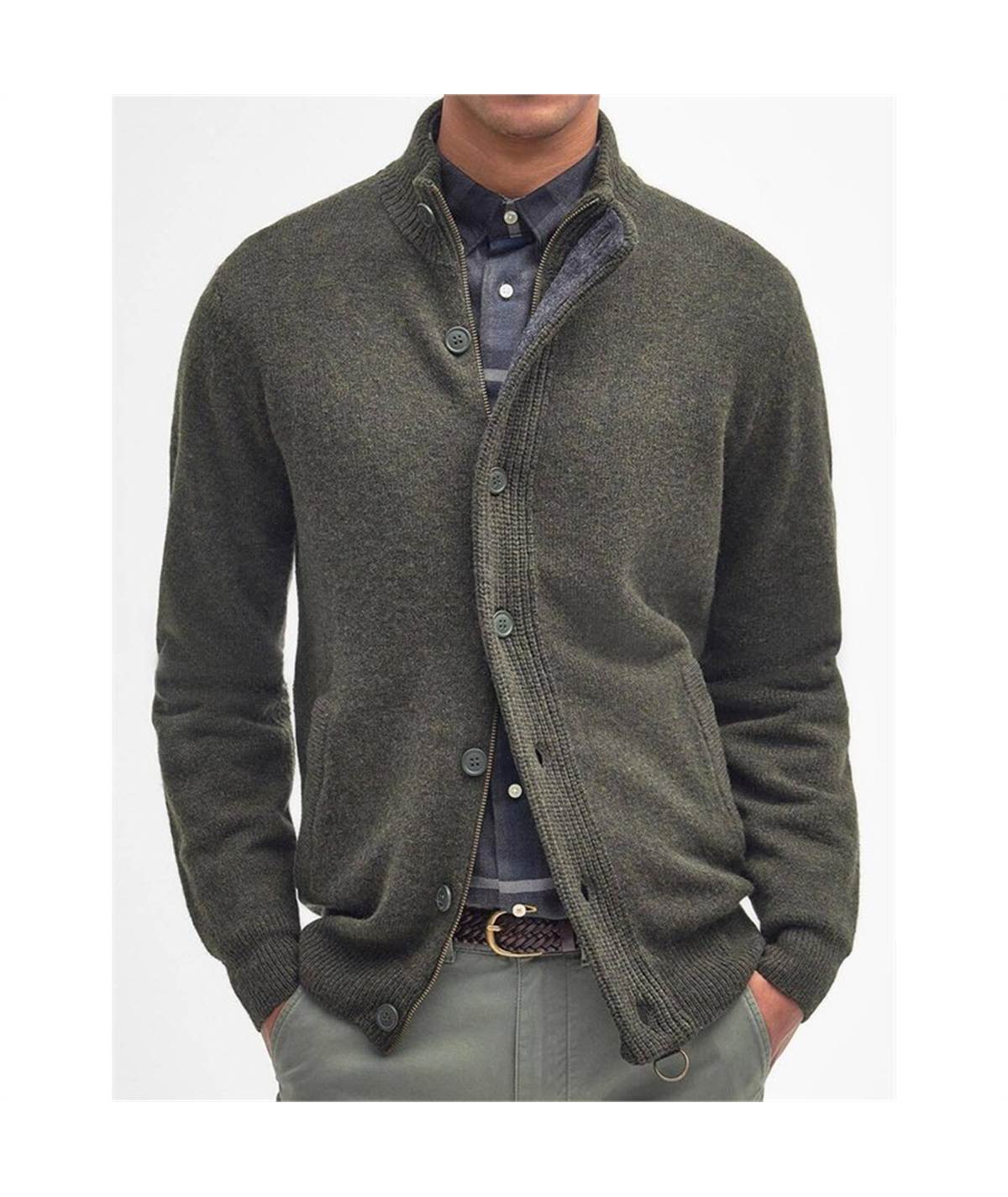 maglia full zip barbour wool 1 maglia full zip barbour wool 1