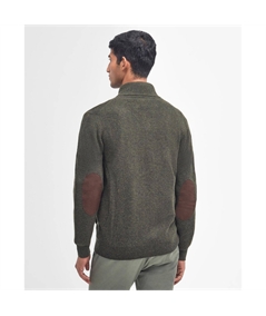 maglia full zip barbour wool 4