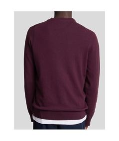 kn2110v maglia cotton merino bordeaux 3