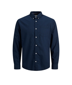 camicia oxford blu jack jones 2