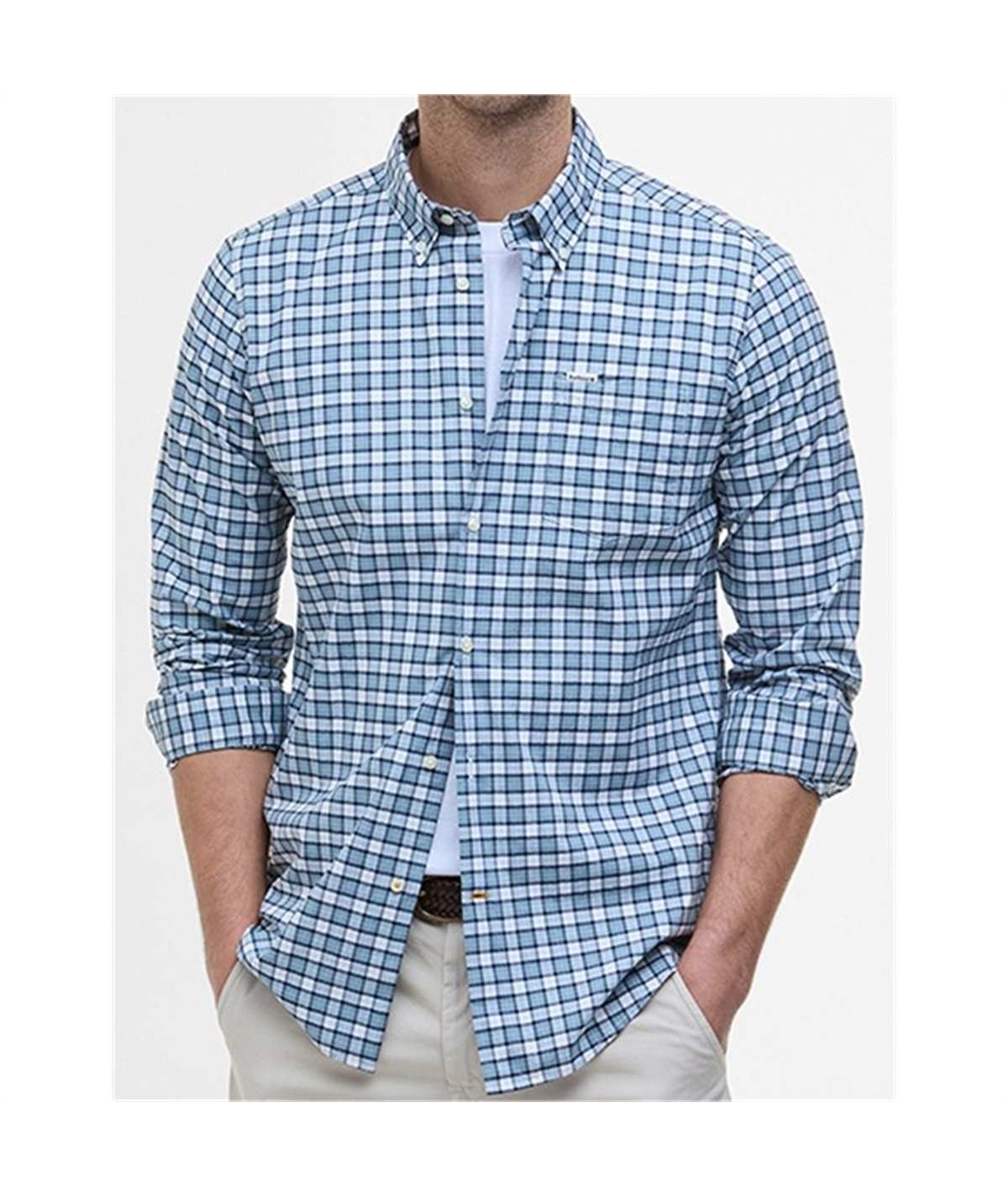 MSH5023TN45 Camicia tartan Barbour 1