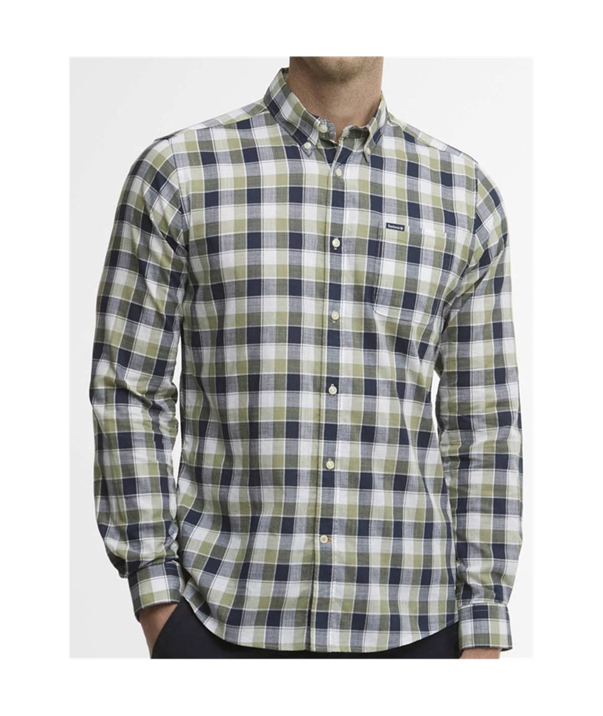 MSH5717OL51 Camicia tartan Barbour 1