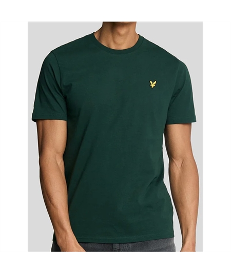 ts400 t-shirt dark green Lyle & scott