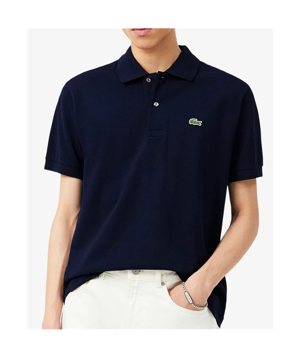 L1212 classic polo lacoste blu 1