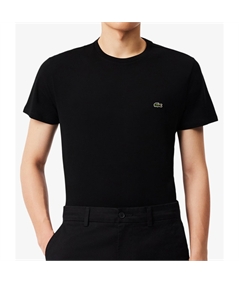 TH6709 t-shirt pima cotton lacoste nero 0