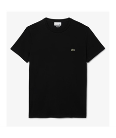 TH6709 t-shirt pima cotton lacoste nero 2