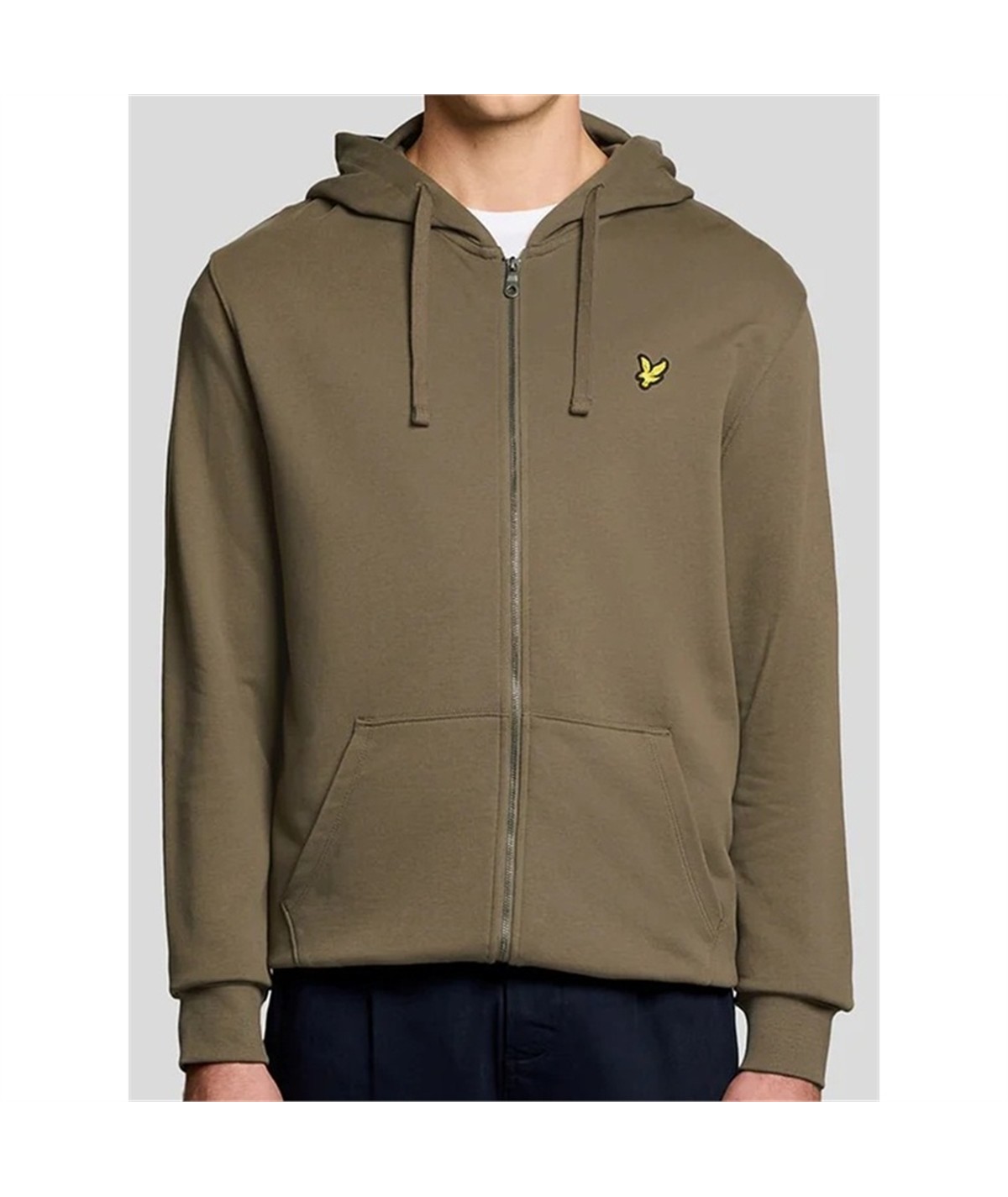 felpa zip cappuccio lyle scott 1