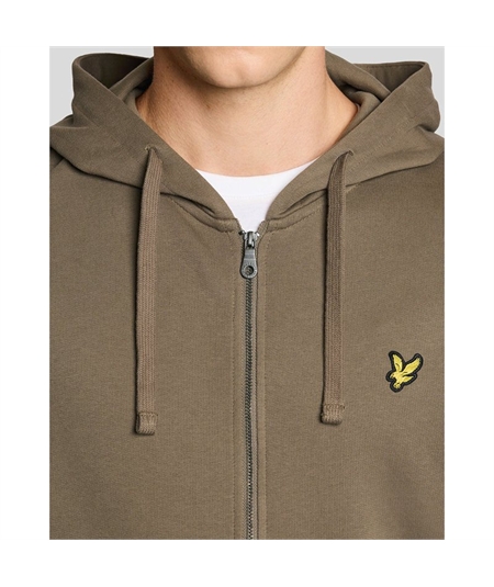 felpa zip cappuccio lyle scott 2