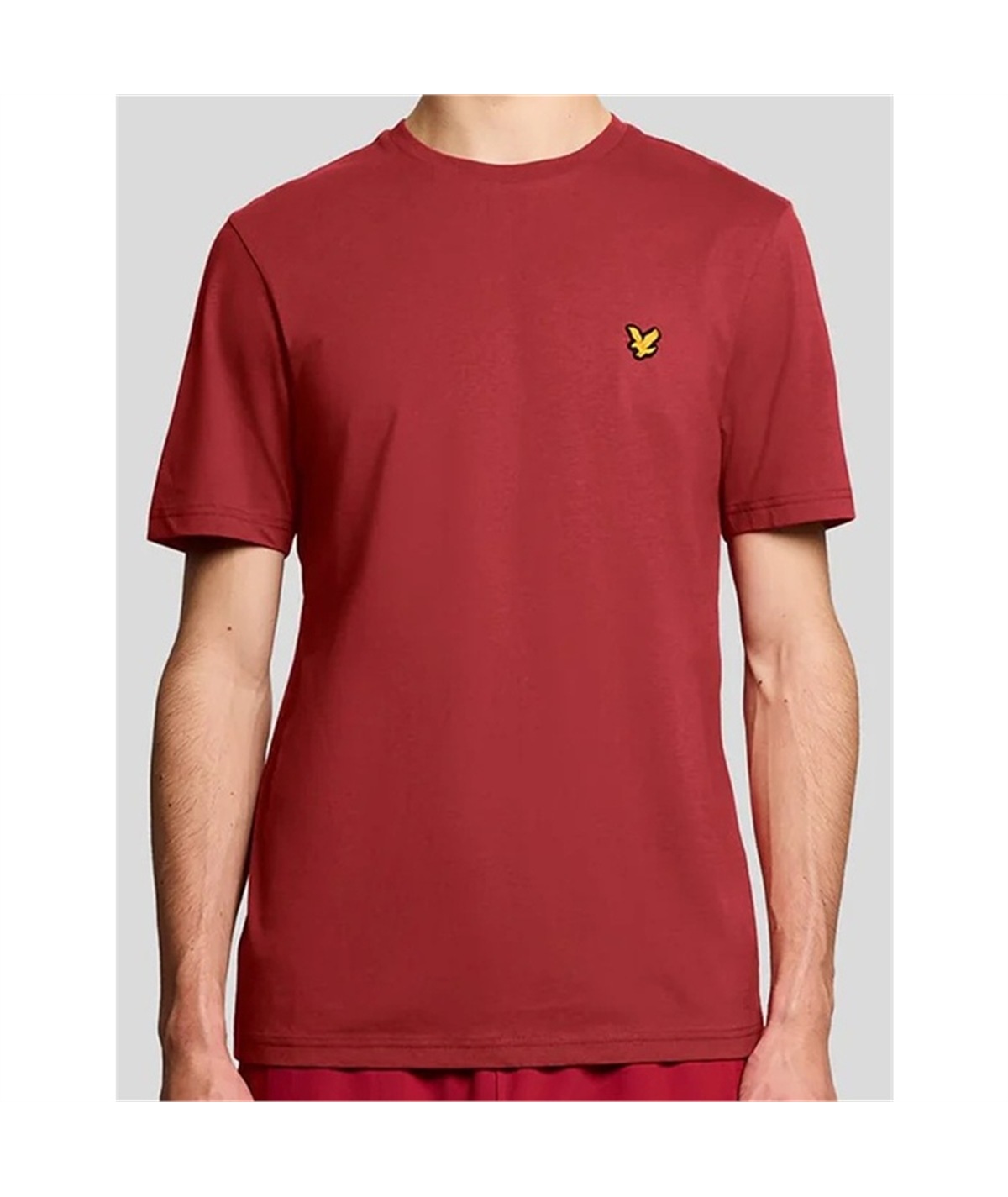 ts400 t-shirt lyle scott red 1