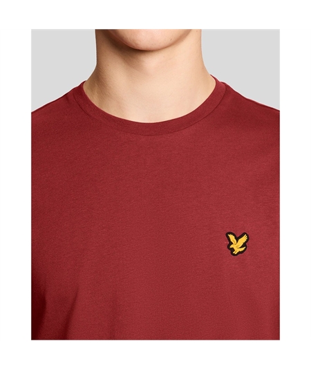 ts400 t-shirt lyle scott red 2