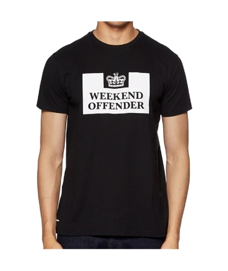 t-shirt weekend offender blabk 0