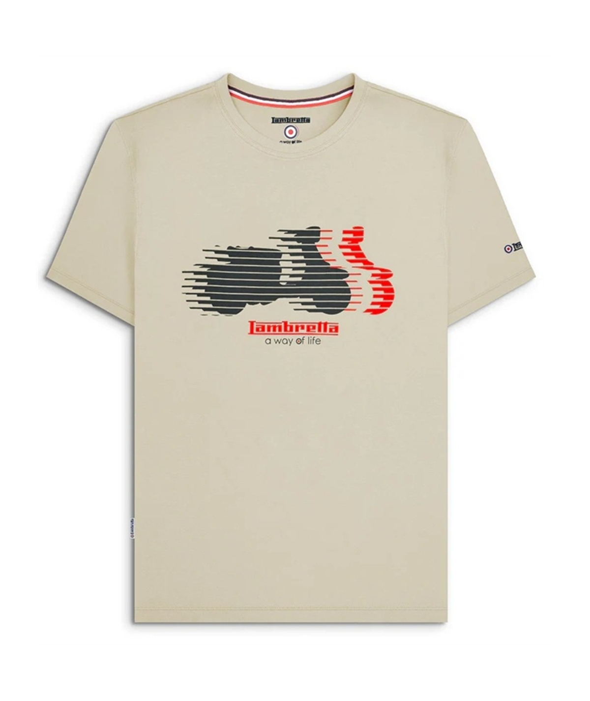 t-shirt lambretta scooter blur 1