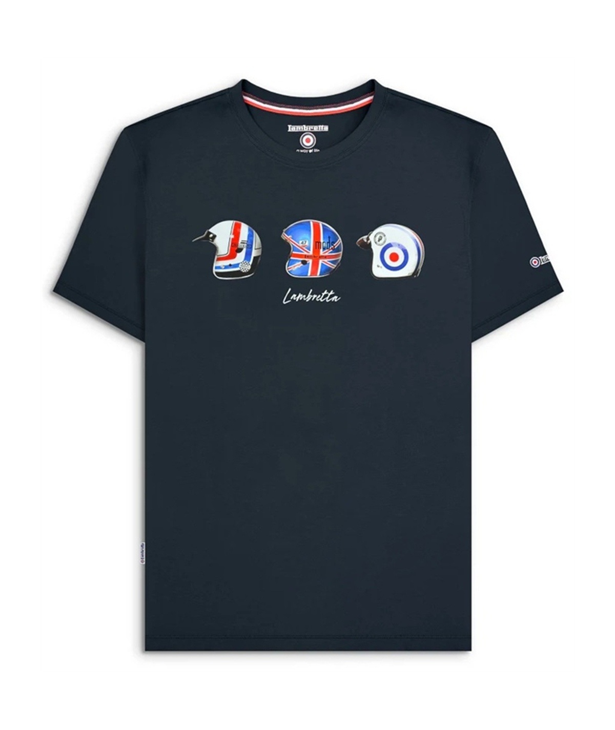 t-shirt lambretta helmet 1