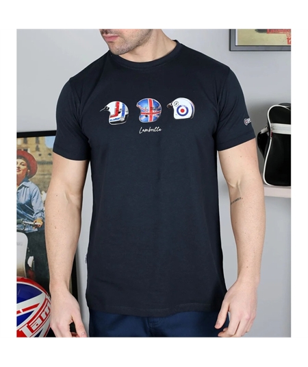 t-shirt lambretta helmet 2