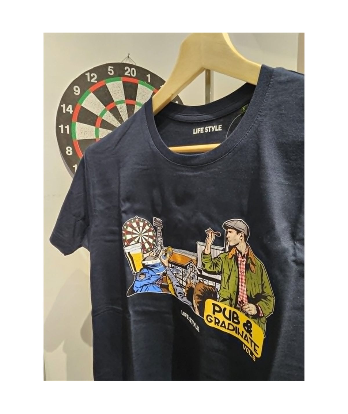 T-shirt Pub & gradinate vol. 8 Blu 3