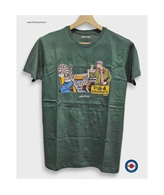 T-shirt Pub & gradinate vol. 8 verde 1