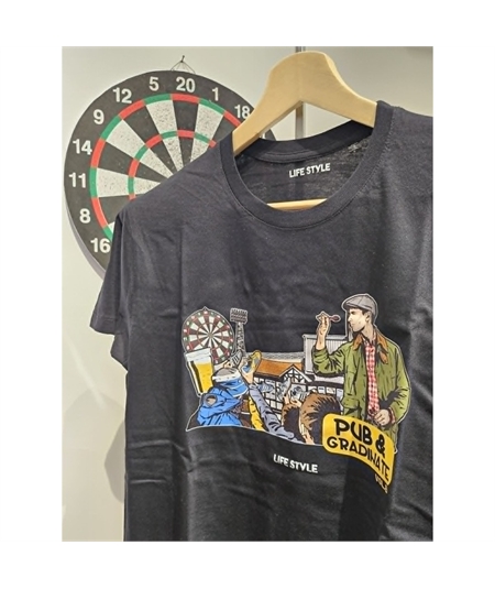 T-shirt Pub & gradinate vol. 8 nero 3