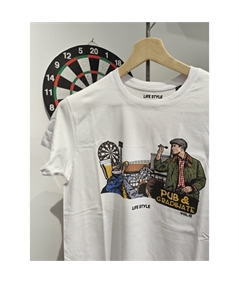 T-shirt Pub & gradinate vol. 8 bianco 3
