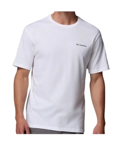T-shirt basic columbia bianco 1