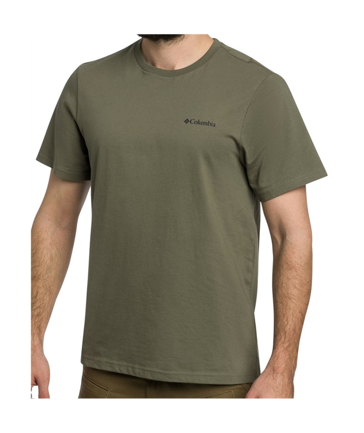 T-shirt basic columbia olive 1