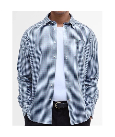 MSH5027GN51 camicia check barbour 1