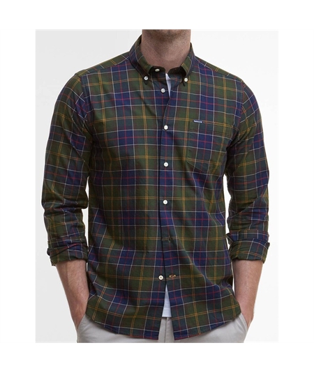 MSH4982tn43 camicia check barbour 1