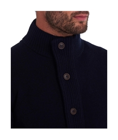 MKN0731NY91 Barbour Patch Zip Thru Sweater