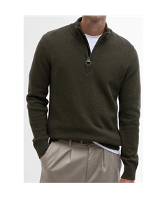 MKN0837OL91 maglia mezza zip barbour