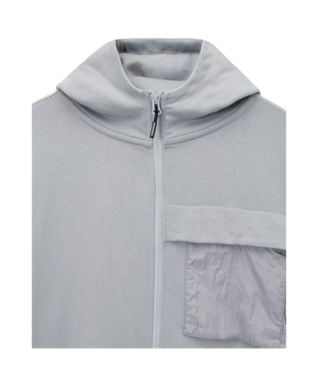 HD3B11 felpa zip e cappuccio WO 3