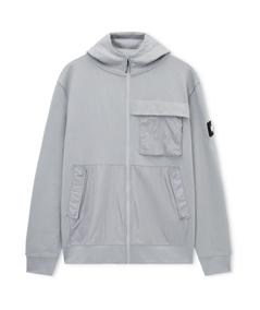 HD3B11 felpa zip e cappuccio WO 1