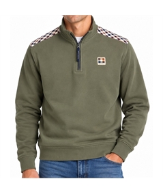 felpa mezza zip aquascutum 0