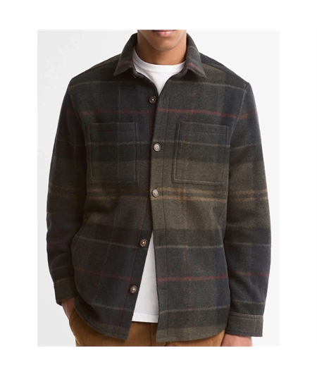 MOS0511TN43 overshirt barbour 1