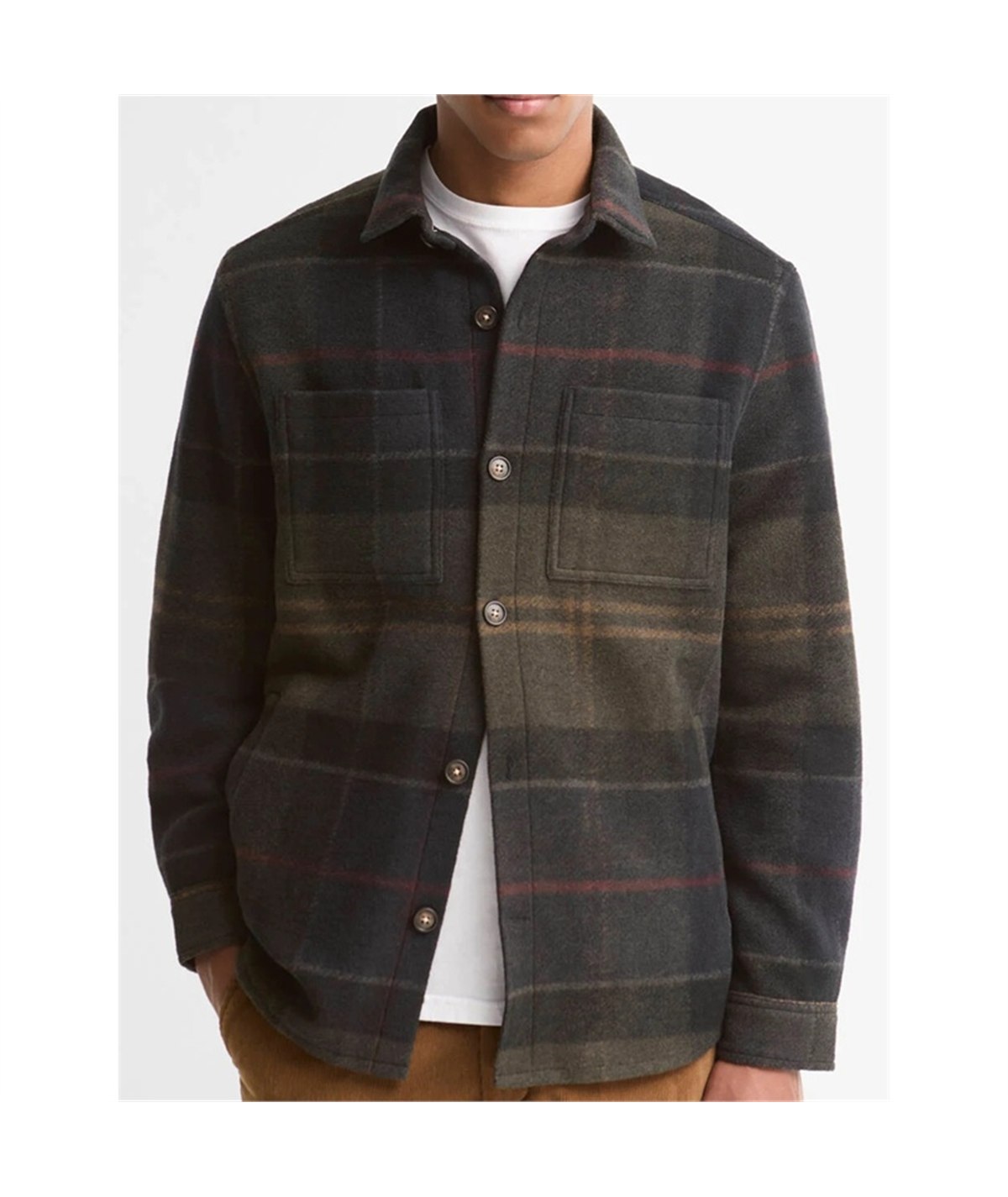 MOS0511TN43 overshirt barbour 1