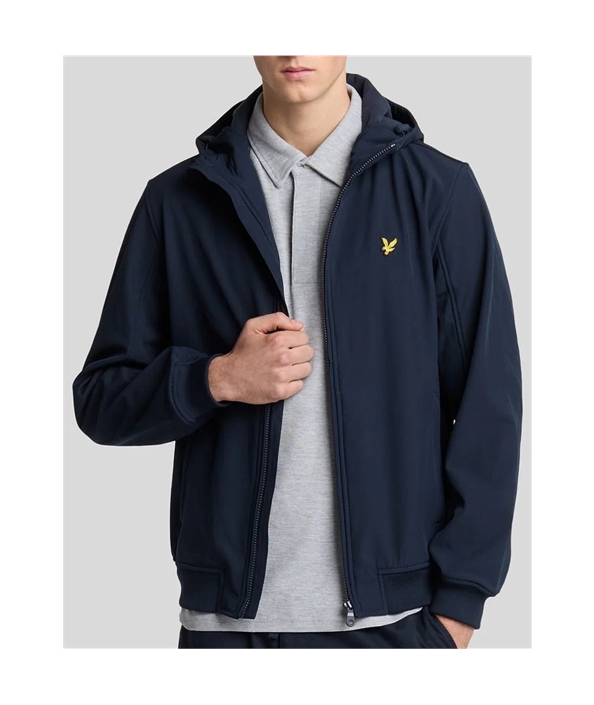 softshell navy lyle scott 1