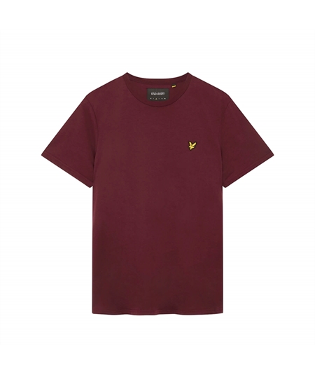 TS400VOG t-shirt lyle scott burgundy 1