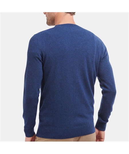 MKN0345BL71 maglia essential Barbour blu 3 MKN0345BL71 maglia essential Barbour blu 3